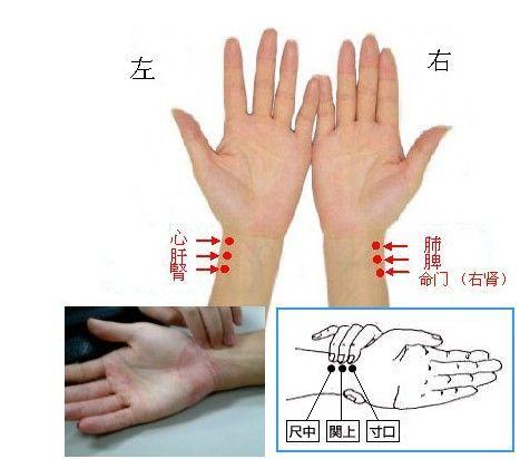 左手暗示什么，左手在右手上说明什么（中医把脉为什么要把两只手呢）